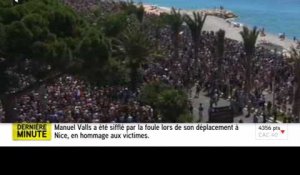 Minute de silence sur la promenade des Anglais à Nice et dans toute la France