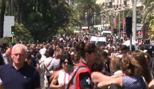 Emotion à Nice après l'hommage rendu aux victimes de l'attentat