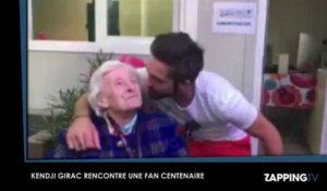 Kendji Girac : Sa rencontre étonnante avec une fan centenaire (Vidéo)