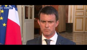 Manuel Valls: "les sifflets, les insultes sont indignes"