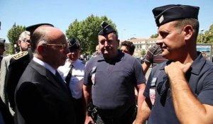 Cazeneuve à Avignon : "Il faut dynamiser les patrouilles"