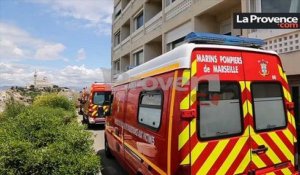 Deux personnes intoxiquées dans l'incendie d'une maison de retraite à Marseille