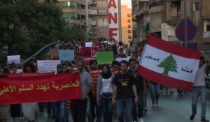 Liban: marche contre les abus contre des réfugiés syriens