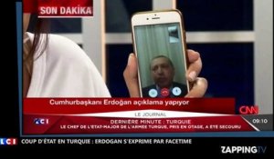 Tentative de coup d'État en Turquie - Erdogan : Son incroyable intervention à la télé via Facetime (Vidéo)