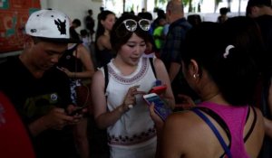 A Hong Kong, les joueurs de Pokemon Go chassent en groupe