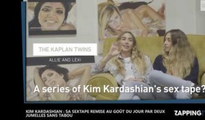 Kim Kardashian : Sa sextape remise au goût du jour par deux jumelles sans tabou (vidéo)