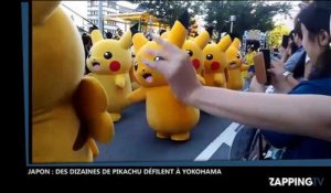 Pokémon Go : Des dizaines de Pikachu envahissent le Japon ! (Vidéo)