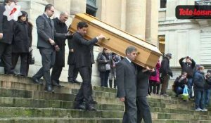 Reportage aux obsèques de Michel Galabru