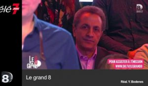 Le zapping du 21/01 : Nicolas Sarkozy caché dans le public du Grand 8 ?