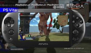 Attack on Titan - Gameplay PS Vita & PS3