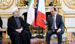 Hollande et Rohani reviennent sur l'épineuse question syrienne