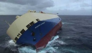 Un cargo en détresse dans le Golfe de Gascogne