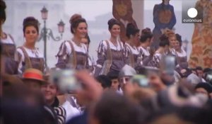 Coup d'envoi des festivités au Carnaval de Venise