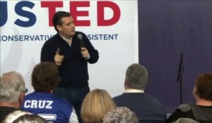 Etats-Unis: Ted Cruz appelle ses électeurs à se mobiliser