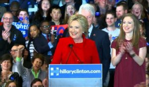 Iowa: Clinton au coude-à-coude avec Sanders