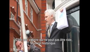 Assange crie "victoire" après les conclusions de l'ONU en sa faveur