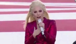 L'hymne américain chanté par Lady Gaga au Super Bowl 2016