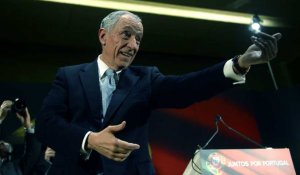 Le conservateur Marcelo Rebelo de Sousa élu président dès le premier tour