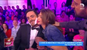 Ophélie Meunier gênée par un jeu avec Camille Combal dans TPMP...