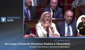 Taubira : ses coups d'éclat à l'Assemblée