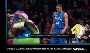 Revivez le magistral dunk d'Aaron Gordon au NBA All-Star Game 2016 (Vidéo)