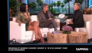 Rihanna et George Clooney jouent à "Je n'ai jamais" chez Ellen DeGeneres (vidéo)