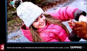 Toute une histoire : Le récit bouleversant des parents de Laura, 12 ans, qui s'est suicidée après avoir été harcelée à l'école (vidéo)