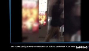 Une femme défèque dans un Photomaton de Gare de Lyon à Paris, la vidéo choc ! 