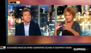 Crise des migrants : Clémentine Célarié clashe le secrétaire national des Républicains en direct à la télévision