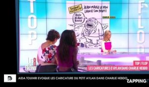 Le Grand 8 : Aïda Touihri "extrêmement choquée" par les caricatures du petit Aylan dans Charlie Hebdo 