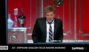 SLT : Dans la peau de Guy Bedos, Stéphane Guillon insulte violemment Nadine Morano 