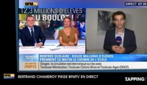 TPMP : Bertrand Chameroy piège BFMTV en direct !