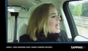 Adele : Son karaoke délirant avec James Corden dévoilé, la vidéo buzz !
