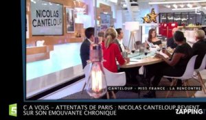 C à Vous - Attentats de Paris : Nicolas Canteloup revient sur son émouvante chronique