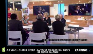 C à Vous - Charlie Hebdo : Ingrid Brinsolaro, la veuve du garde du corps de Charb balance, "il y a une mise à l'écart" (Vidéo)