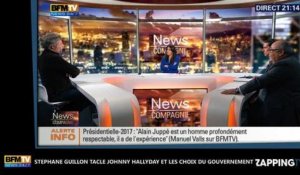 Charlie Hebdo : Stéphane Guillon tacle Johnny Hallyday et les choix du gouvernement (Vidéo)