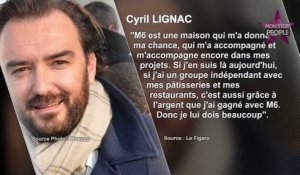 Cyril Lignac : "Je dois beaucoup à M6"