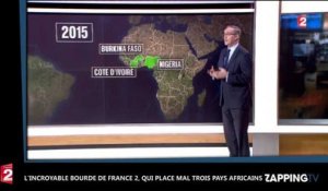 L'incroyable bourde géographique de France 2 pendant le JT de 20 heures (vidéo)