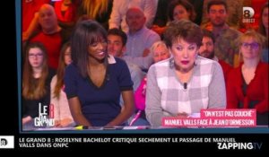 Le Grand 8 : Roselyne Bachelot critique sévèrement le passage de Manuel Valls dans ONPC (vidéo)