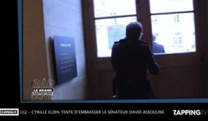 LGJ - Cyrille Eldin tente d'embrasser un sénateur à deux reprises ! (Vidéo)