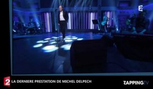 Michel Delpech mort : Découvrez sa dernière prestation à la télévision (Vidéo)