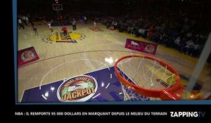 NBA : Un fan des Lakers remporte 95 000 dollars en marquant un panier !