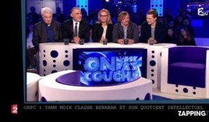 ONPC : Yann Moix clashe Bénabar et son quotient intellectuel (vidéo)