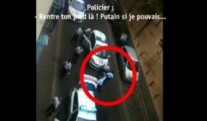 Vidéo choc : un policier pète les plombs pendant une arrestation !