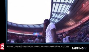 Maitre Gims hué au Stade de France avant la rencontre PSG-Lille ! (Vidéo)