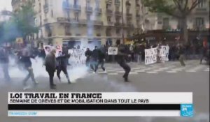 Loi travail : une semaine de grèves et de mobilisation en France  (partie 2)