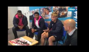 lemainelibre.fr Le Mans. Rugby : les joueurs du Stade français rencontrent nos lecteurs [Vidéo]