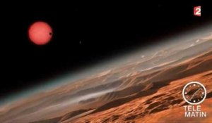 La découverte de trois exoplanètes «potentiellement habitables», en 42 secondes