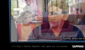 C à Vous : Benoît Magimel très gêné sur le plateau