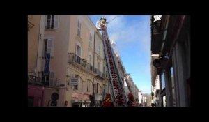 Incendie rue du Mail à Angers